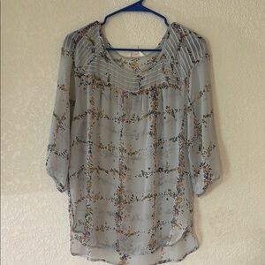 Floral Print Women's Top